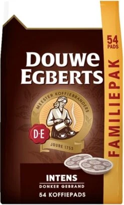 Douwe Egberts Intens Koffiepads - 4 X 54 Pads -Lavazza Winkel 727x1200