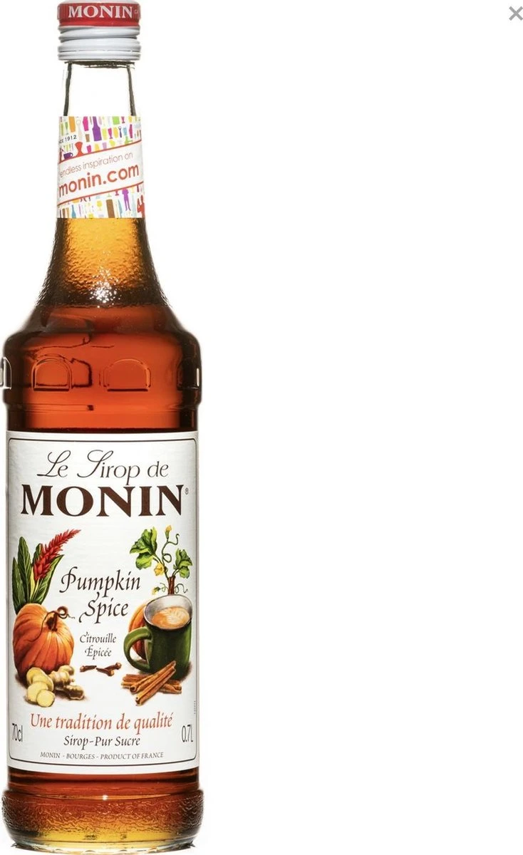 Monin Koffiesiroop Pumpkin Spice - 70 cl Monin Koffiesiroop Pumpkin Spice - 70 Cl -Lavazza Winkel 734x1200 1
