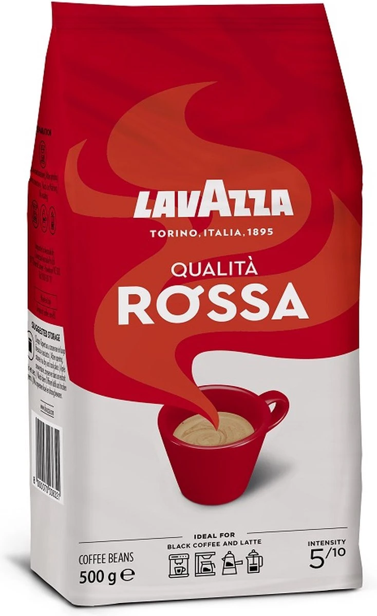 Lavazza Qualita Rossa koffiebonen - 500 gram x4 Lavazza Qualita Rossa Koffiebonen - 500 Gram X4 -Lavazza Winkel 734x1200 2