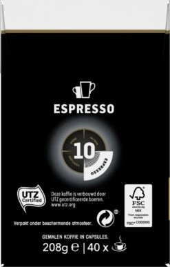 Douwe Egberts Espresso Krachtig (10) - 5 X 40 Koffiecups -Lavazza Winkel 765x1200 2