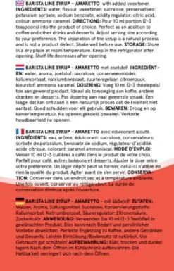 Fitcy | Koffiesiroop | Amaretto | Barista Syrup | Zero | Vegan | Vetvrij | Suikervrij | Keto-vriendelijk | Koffie | Siroop | MET DOSEERPOMP | 1L 6 Fitcy | Koffiesiroop | Amaretto | Barista Syrup | Zero | Vegan | Vetvrij | Suikervrij | Keto-vriendelijk | Koffie | Siroop | MET DOSEERPOMP | 1L -Lavazza Winkel 770x1200