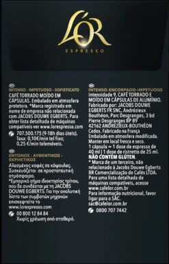 L'OR Espresso Forza Koffiecups - Intensiteit 9/12 - 4 X 40 Capsules -Lavazza Winkel 770x1200 4