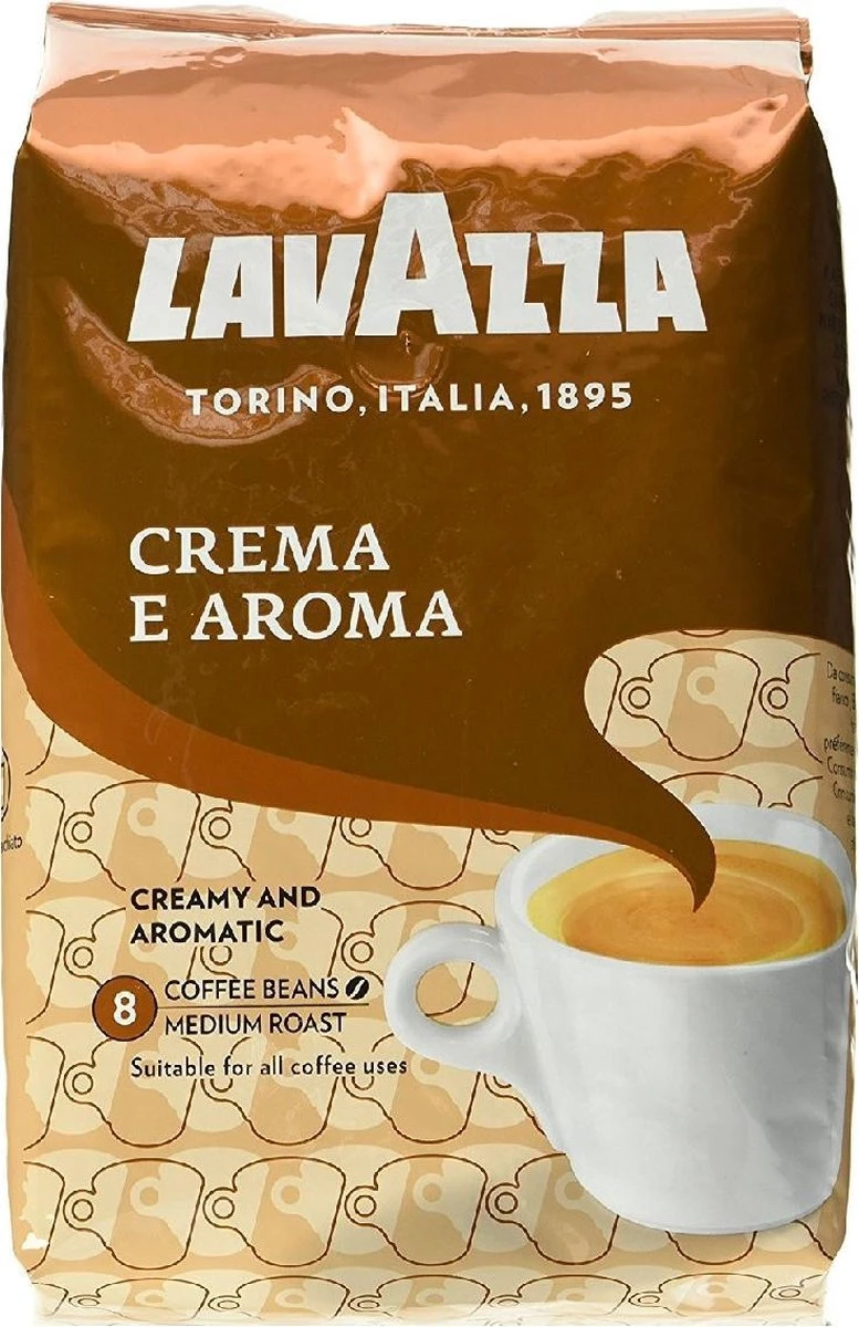 Lavazza Crema e Aroma Koffiebonen - 6 x 1 kg Lavazza Crema E Aroma Koffiebonen - 6 X 1 Kg -Lavazza Winkel