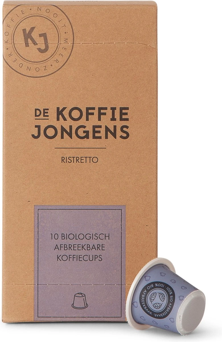 Biologisch afbreekbare koffiecups - Ristretto 60x - De Koffiejongens Biologisch Afbreekbare Koffiecups - Ristretto 60x - De Koffiejongens -Lavazza Winkel 780x1200 1