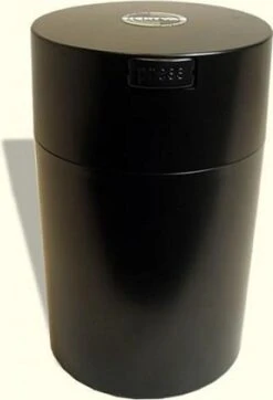 CoffeeVac 1.85L - 500g - Koffie Bewaarbus Luchtdicht - Zwart -Lavazza Winkel 819x1200