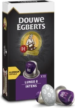 Douwe Egberts Lungo Intens Koffiecups - Intensiteit 8/12 - 10 X 10 Capsules 11 Douwe Egberts Lungo Intens Koffiecups - Intensiteit 8/12 - 10 X 10 Capsules -Lavazza Winkel 837x1200 1