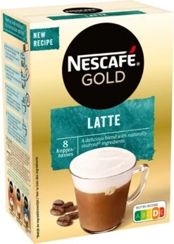 Nescafé Gold Latte Macchiato Oploskoffie - 6 Doosjes à 8 Zakjes 6 Nescafé Gold Latte Macchiato Oploskoffie - 6 Doosjes à 8 Zakjes -Lavazza Winkel 856x1200 1