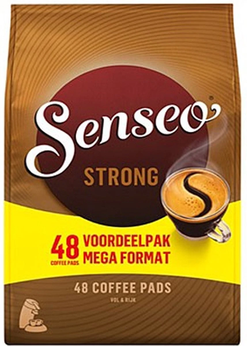 Senseo Strong Koffiepads - 10 x 48 stuks Senseo Strong Koffiepads - 10 X 48 Stuks -Lavazza Winkel 857x1200 2