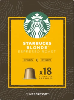 Starbucks By Nespresso Capsules Blonde Espresso Roast - 7 Doosjes à 18 Koffiecups -Lavazza Winkel 884x1200 1