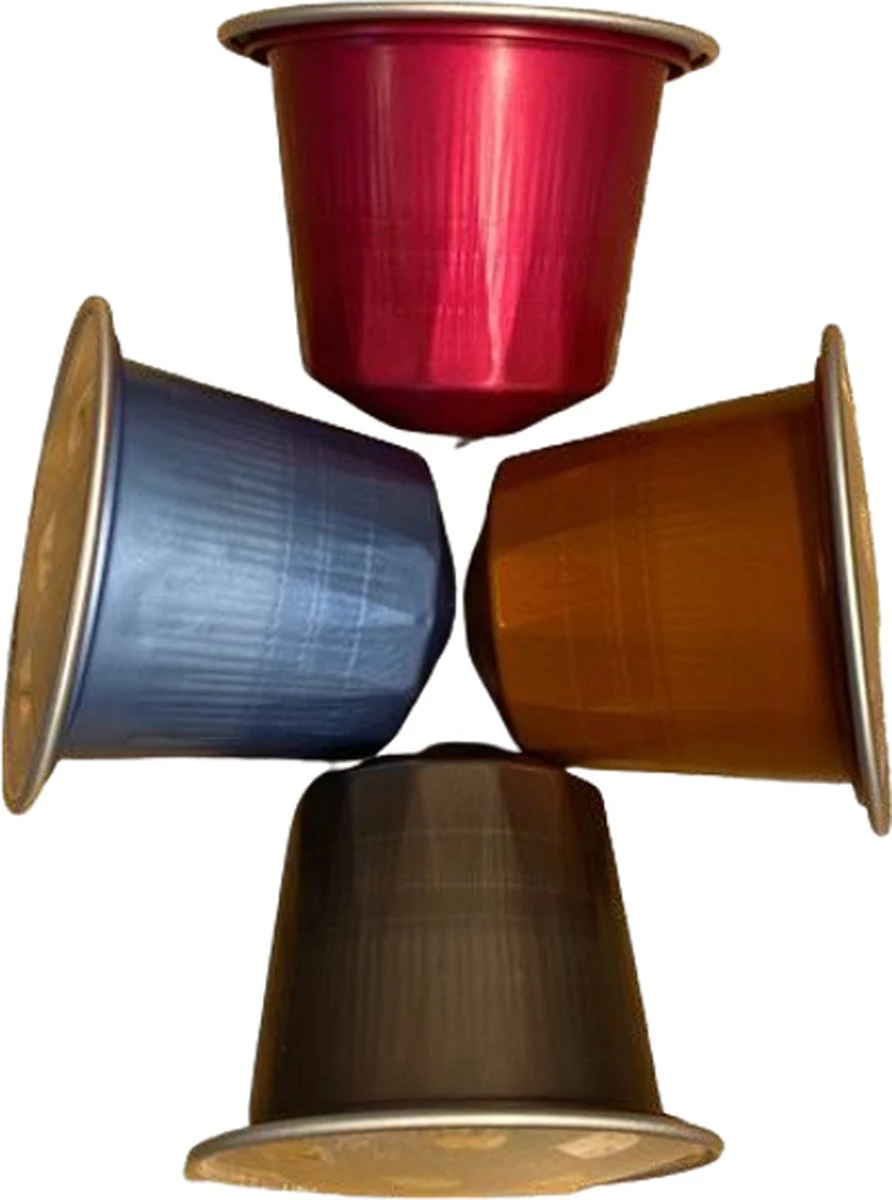 100 Capsules Epic Coffee - Espresso - Nespresso® compatible aluminium capsules - RFA Keurmerk - Doos 100 stuks 100 Capsules Epic Coffee - Espresso - Nespresso® Compatible Aluminium Capsules - RFA Keurmerk - Doos 100 Stuks -Lavazza Winkel