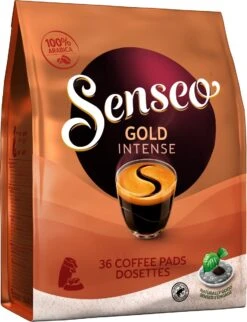 Senseo Gold Intense Koffiepads - 7/9 Intensiteit - 4 X 36 Pads 7 Senseo Gold Intense Koffiepads - 7/9 Intensiteit - 4 X 36 Pads -Lavazza Winkel 920x1200 1