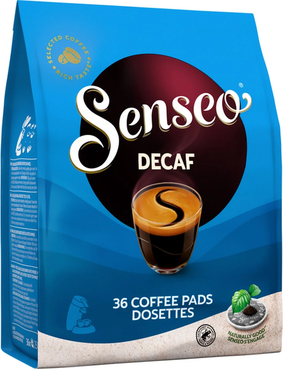 Senseo Decaf Koffiepads - 5/9 Intensiteit - 10 x 36 pads Senseo Decaf Koffiepads - 5/9 Intensiteit - 10 X 36 Pads -Lavazza Winkel 922x1200 1