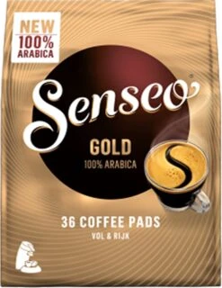 Senseo Gold Koffiepads - 5/9 Intensiteit - 10 X 36 Pads -Lavazza Winkel 925x1200