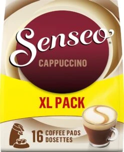 Senseo Cappuccino Koffiepads - 2/9 Intensiteit - 4 X 16 Pads - Voordeelverpakking -Lavazza Winkel 981x1200 1
