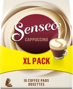 Senseo Cappuccino Koffiepads - 2/9 Intensiteit - 4 X 16 Pads - Voordeelverpakking -Lavazza Winkel 982x1200 1