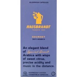 Hausbrandt Gourmet Voor Nespresso® Koffiecups