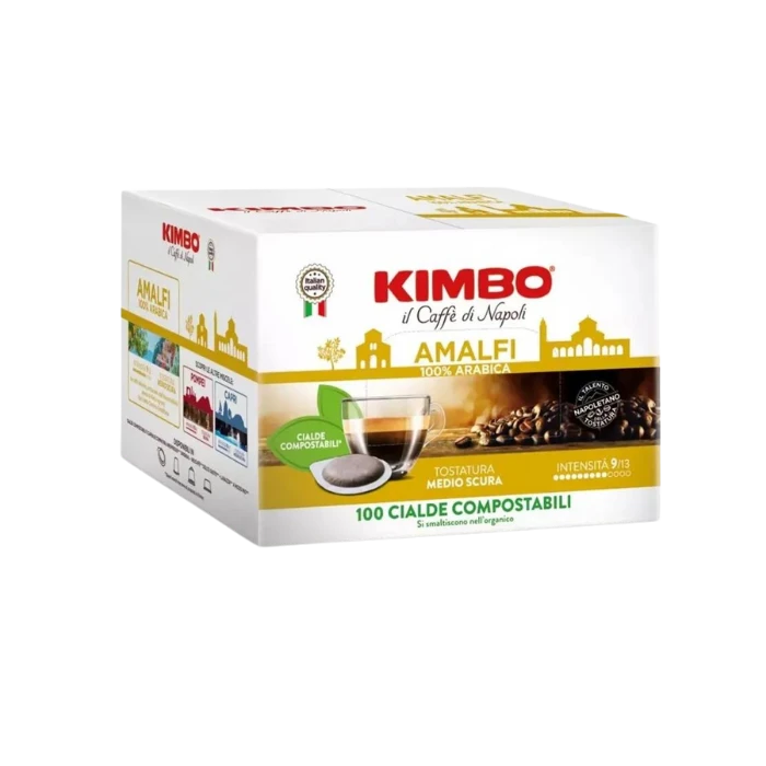 Kimbo Espresso Amalfi (voorheen Armonia) 100% Arabica ESE-servings 100st Kimbo Espresso Amalfi (voorheen Armonia) 100% Arabica ESE-servings 100st -Lavazza Winkel kimbo amalfi ese servings voorheen armonia
