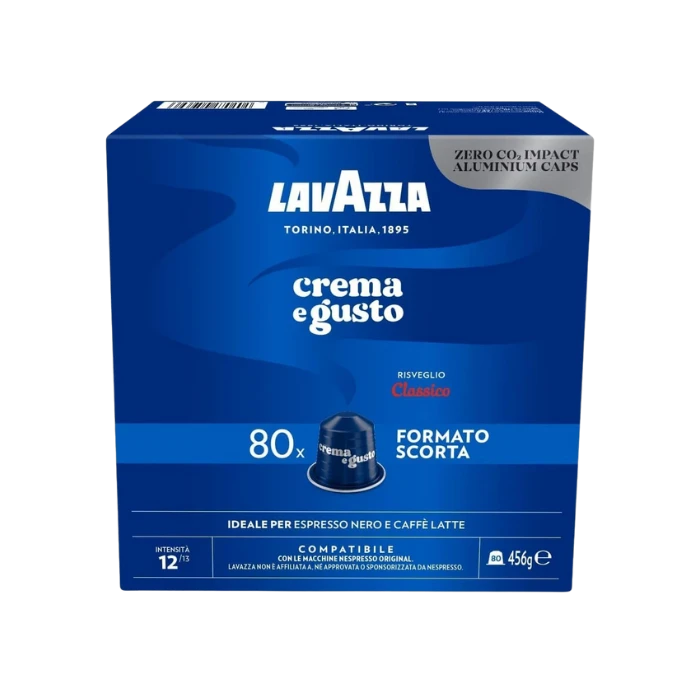 Lavazza Crema e Gusto Classico Espresso Capsules voor Nespresso® Lavazza Crema E Gusto Classico Espresso Capsules Voor Nespresso® -Lavazza Winkel lavazza crema e gusto classico 80 stuk nespresso