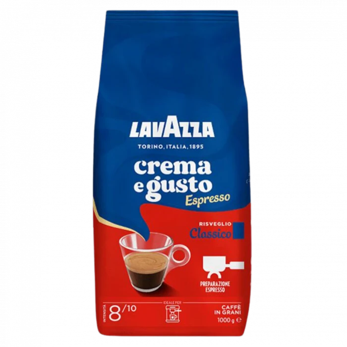 Lavazza Crema e Gusto Classico Espresso Koffiebonen Lavazza Crema E Gusto Classico Espresso Koffiebonen -Lavazza Winkel lavazza crema e gusto espresso classico koffiebonen 1 kg
