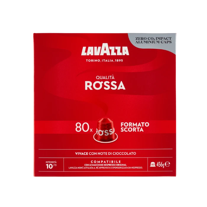 Lavazza Qualita Rossa capsules voor Nespresso® (80 capsules) Lavazza Qualita Rossa Capsules Voor Nespresso® (80 Capsules) -Lavazza Winkel lavazza qualita rossa capsules voor nespresso
