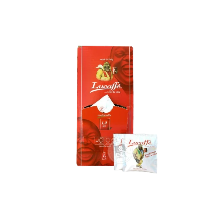Lucaffé Decaffeinato ESE-servings 150st Lucaffé Decaffeinato ESE-servings 150st -Lavazza Winkel lucaff decaffeinato ese servings 150st 1