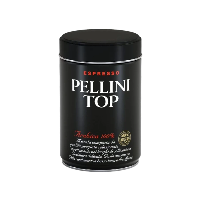 Pellini TOP 100% Arabica gemalen blik Pellini TOP 100% Arabica Gemalen Blik -Lavazza Winkel pellini top 100 arabica 250 g 1