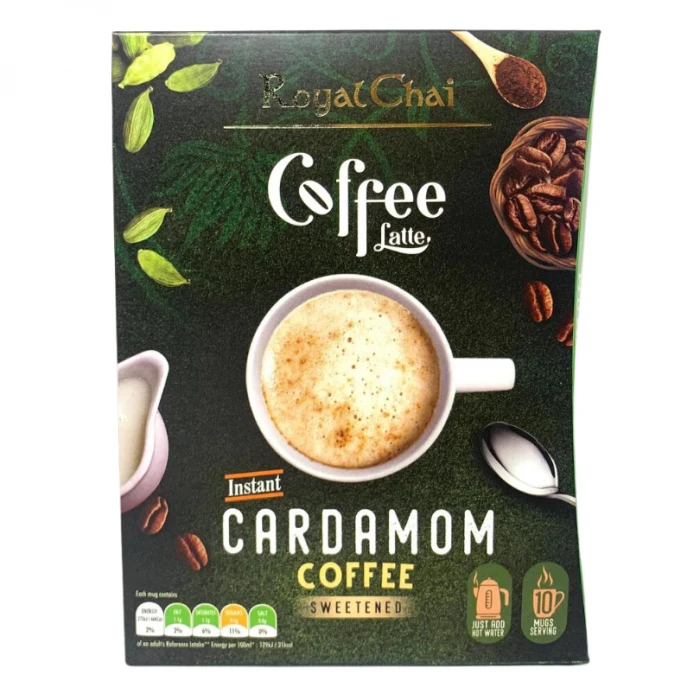 Royal Chai Caffe Latte Cardamom Poeder Gezoet Royal Chai Caffe Latte Cardamom Poeder Gezoet -Lavazza Winkel royal chai coffee latte cardamom coffee sweetened 1